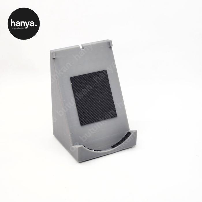MitraPrimadona Minimalist Desktop Mouse Stand / Desktop Mouse Stand + Tempat Baterai & Dongle - Abu
