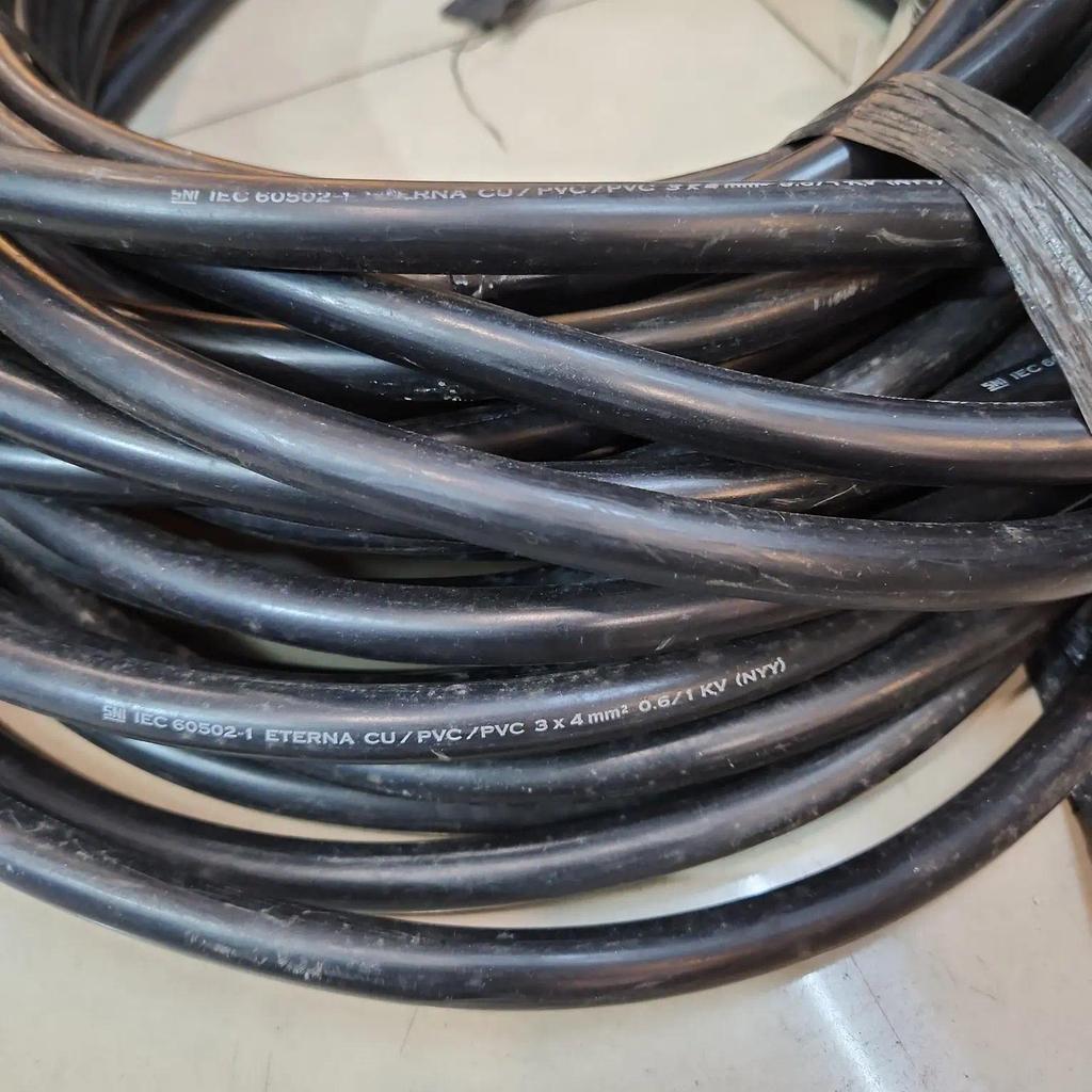 Kabel NYY 3x4mm Eterna meteran