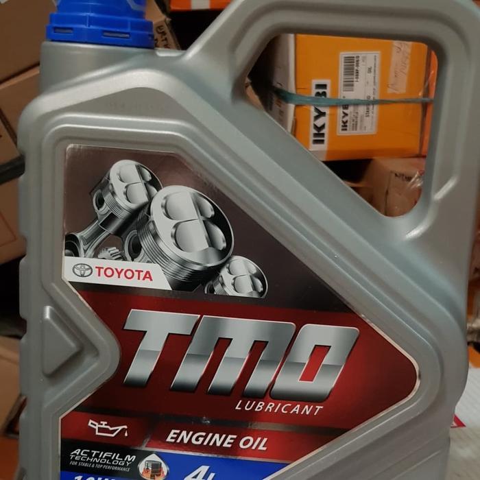 BARU Oli mesin mobil toyota TMO 10-40 4liter asli ASLI