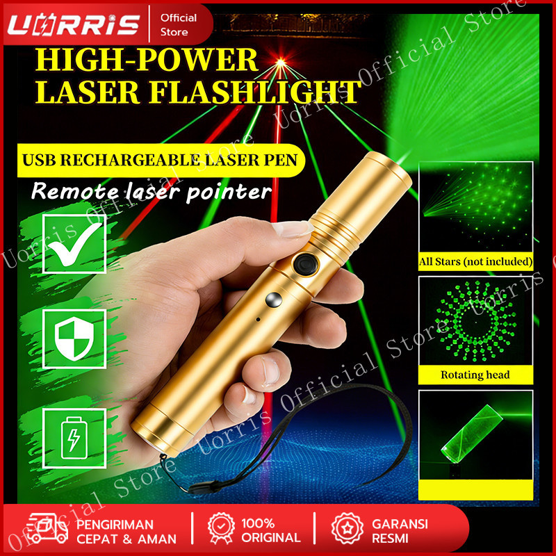 Laser Penunjuk Pointer Hijau 303 Jarak Jauh / Green Laser Pointer 303A