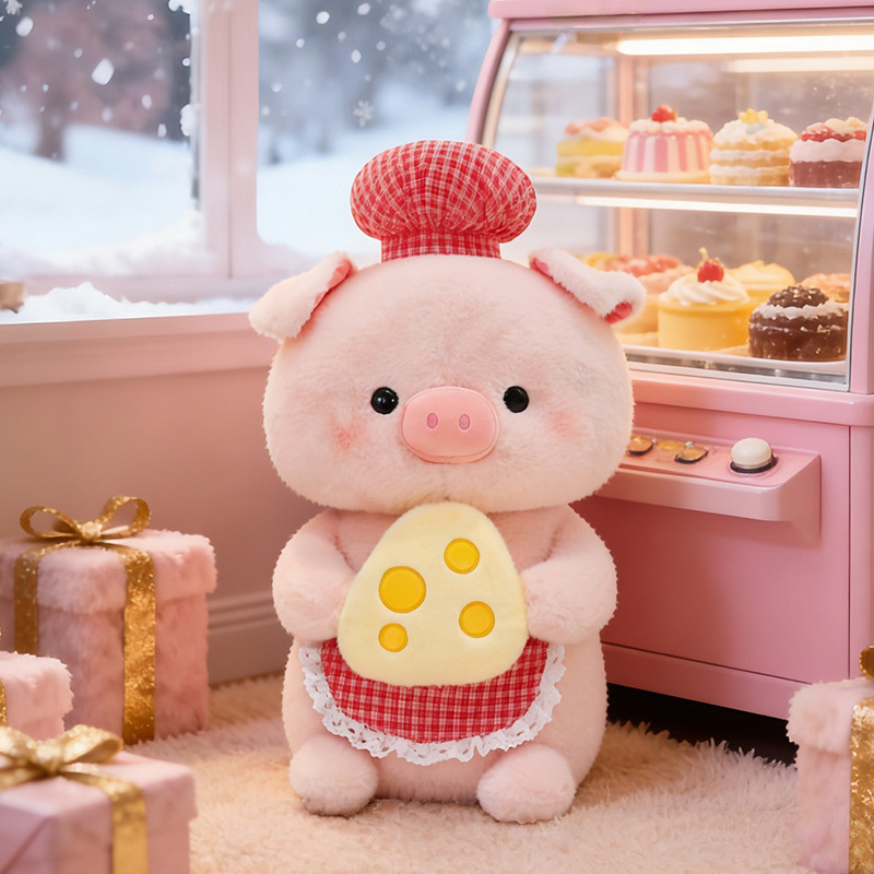 Boneka Mainan Plush Babi Keju Baru