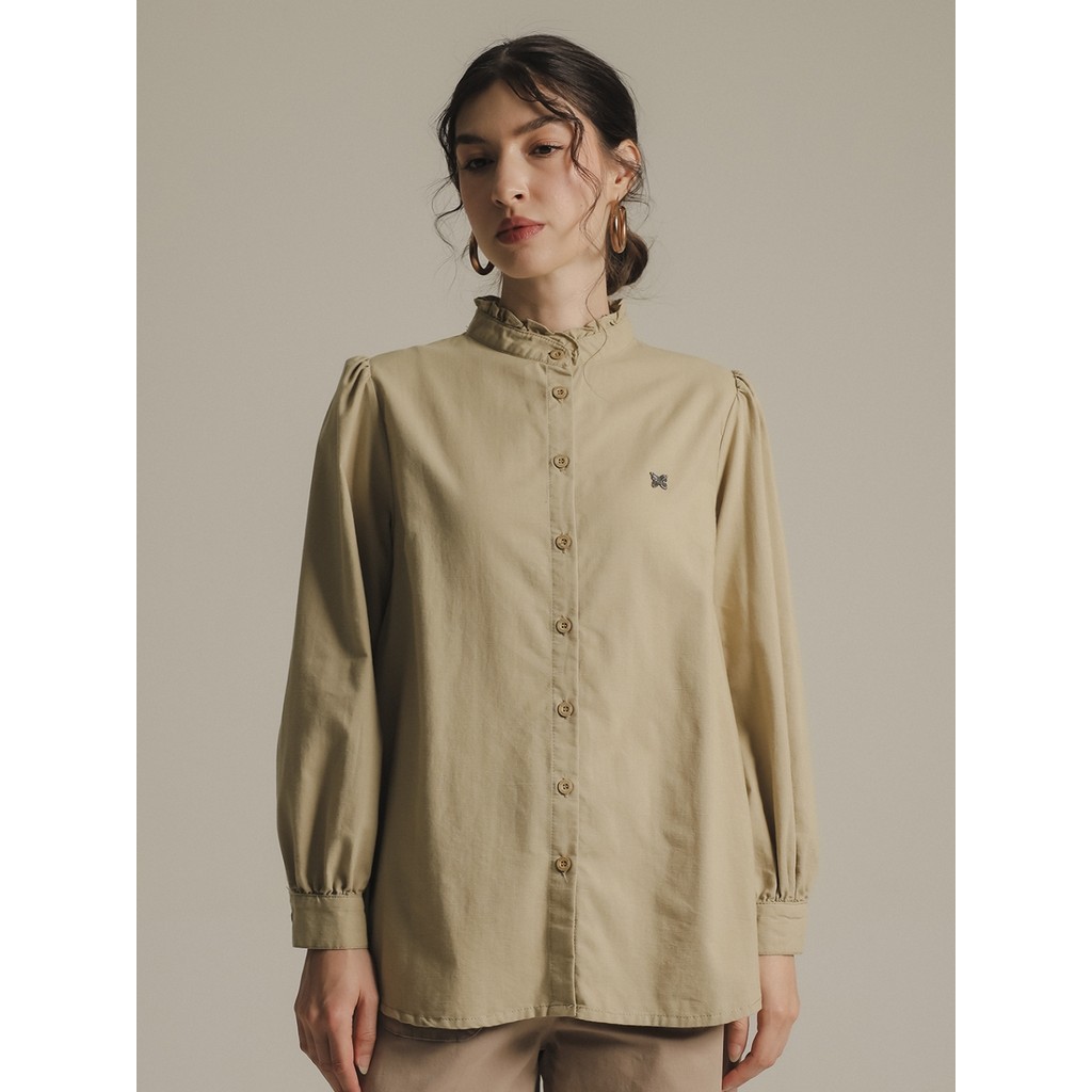 EXPAND Sereia Blouse | Kemeja Wanita - Atasan Lengan Panjang