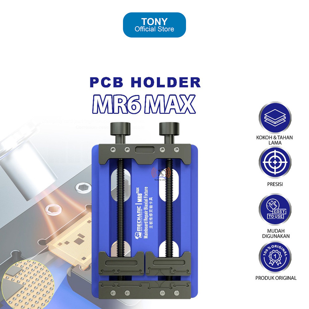 PCB Holder MECHANIC MR6 Max - Double Bearing Logic Board Fixture - MR6 MAX