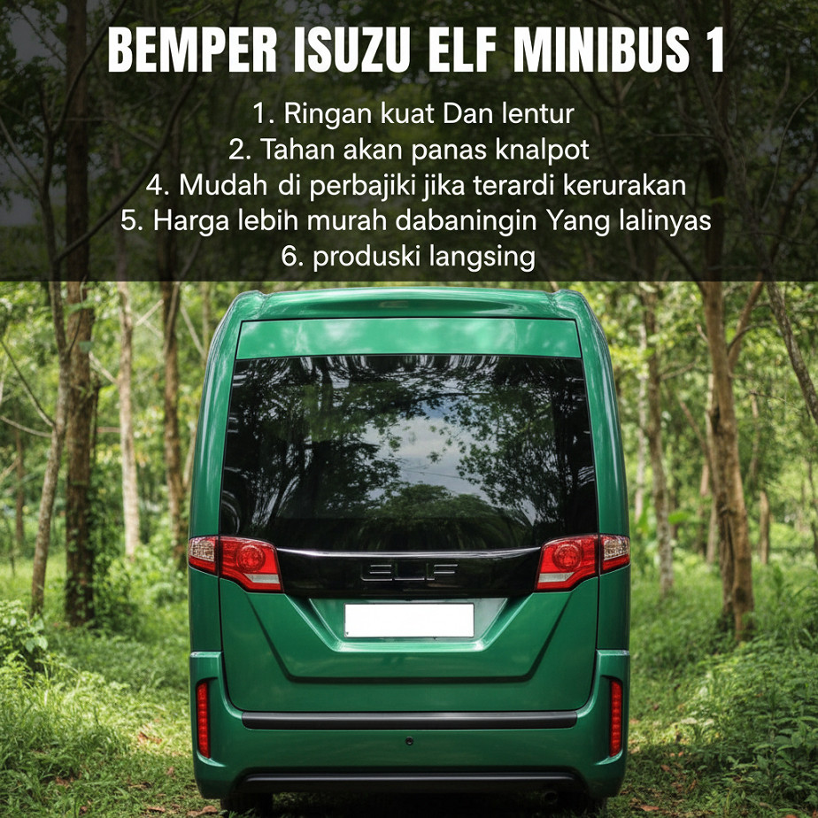 bodikit BUMPER BEMPER ISUZU ELF MINIBUS