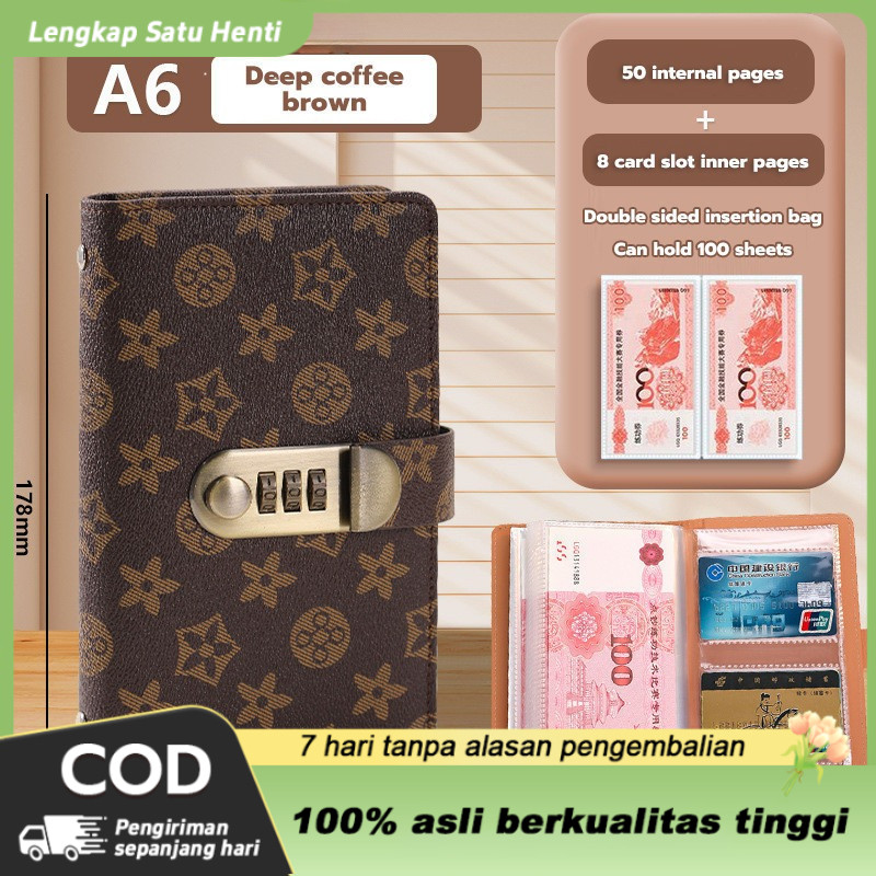 Dompet Disiplin Keuangan / Dompet Kas Keuangan Tabungan / Dompet Pengatur Bulanan