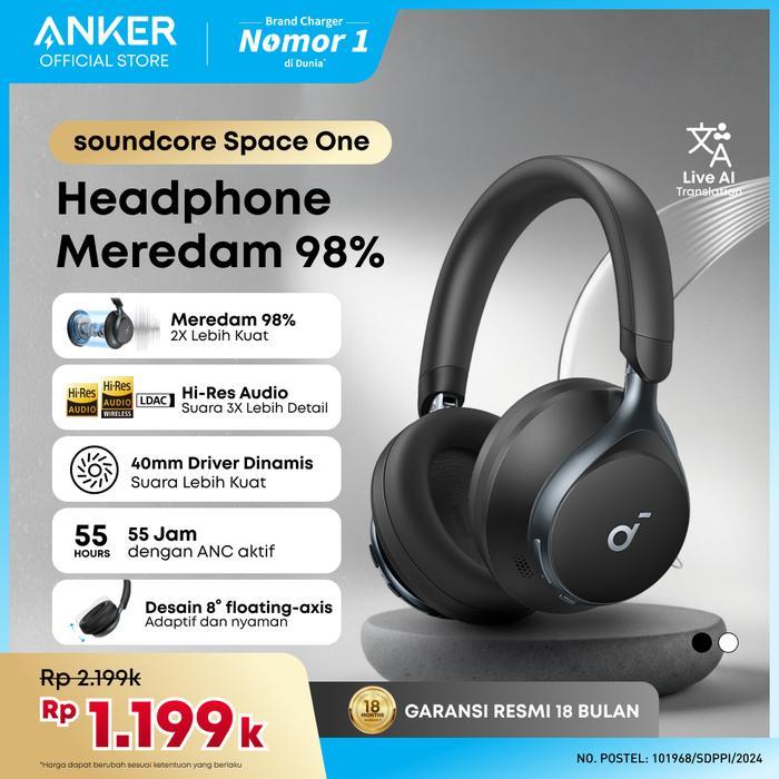 Headphone Bluetooth Soundcore Space One - A3035