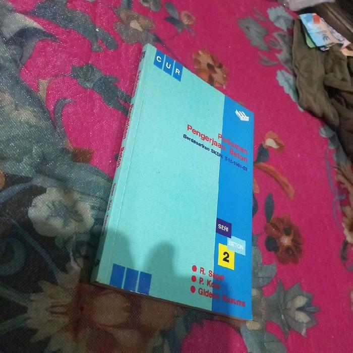 buku Pedoman Pengerjaan Beton Cur jilid 2 seri beton gideon original