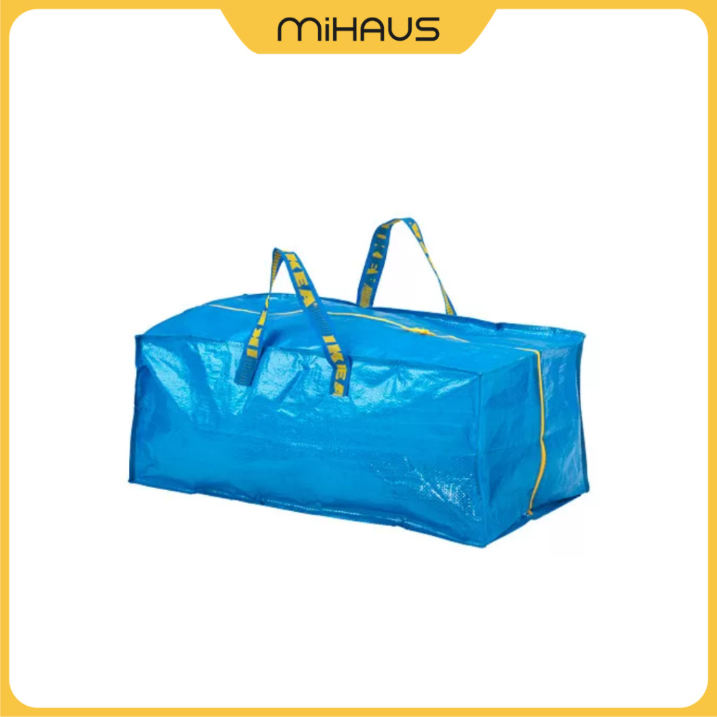 PRODUK BARU IKEA MIHAUS IKEA FRAKTA Tas untuk troli, biru, 73x35x30 cm 76 l