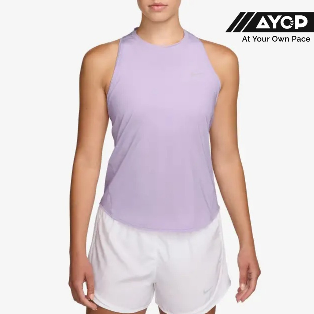 Nike Dri-FIT Swift Women's Running Tank Top - Violet Mist
