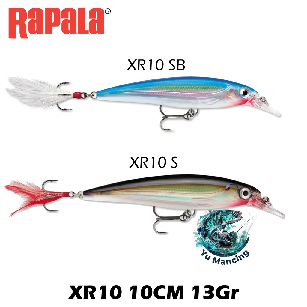 Lure Rapala X-Rap XR10 10cm 13gram 1.2-1.8m - Umpan Casting Minnow XRAP