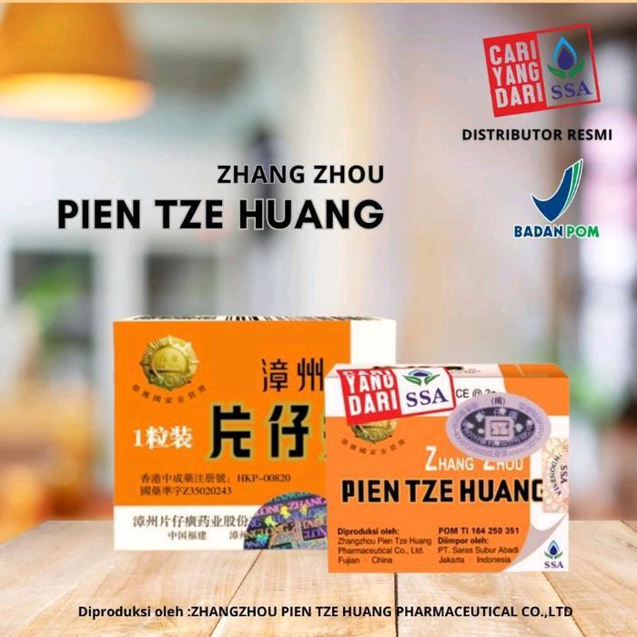 KAPSUL BINAHONG ASLI PIEN TZE HUANG ASLI ORIGINAL OBAT PASCA OPERASI AMPUH