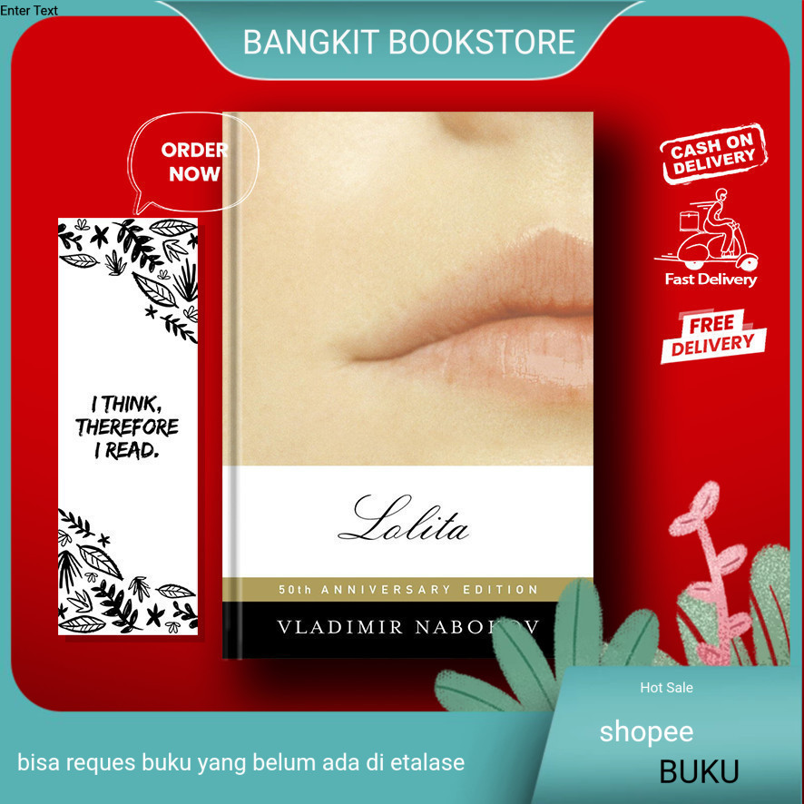 bukuLolita by Vladimir Nabokov (English)