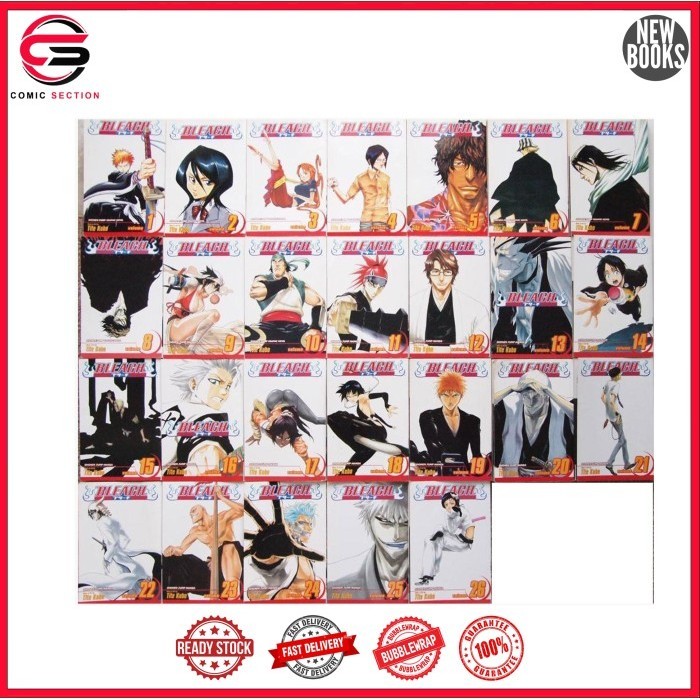 Manga Bleach, 74 Books series (English)