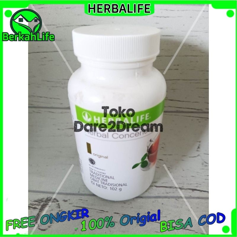 Herbalife Naturation Thermo Original Teh Concrete Teh Pelangsing Paling Cepat Menurunkan Berat Badan