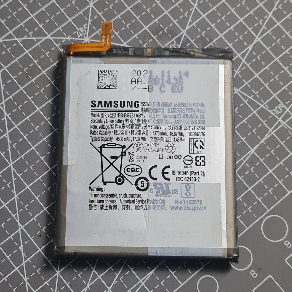 baterai Samsung S20FE Original Copotan S20 FE Spare Parts