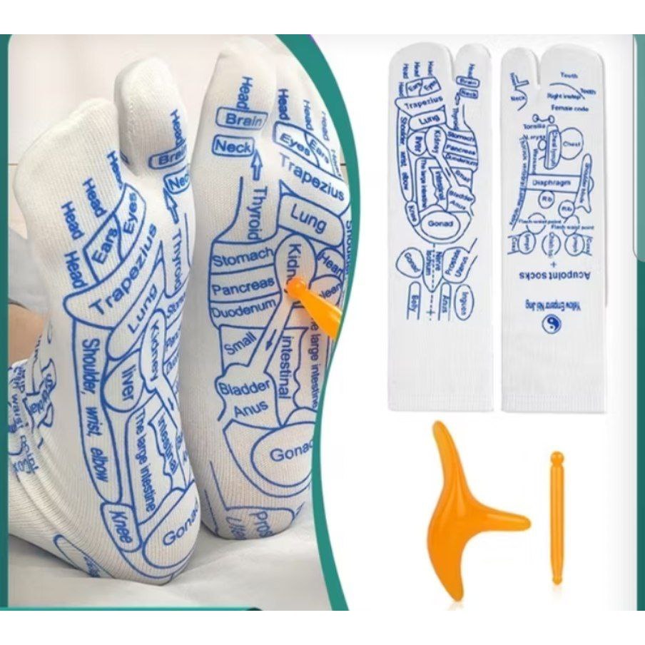 Kaos kaki pijat Refleksi/Kaos Kaki Kesehatan Terapi Kaos Kaki Akupuntur BEST QUALITY | IFN