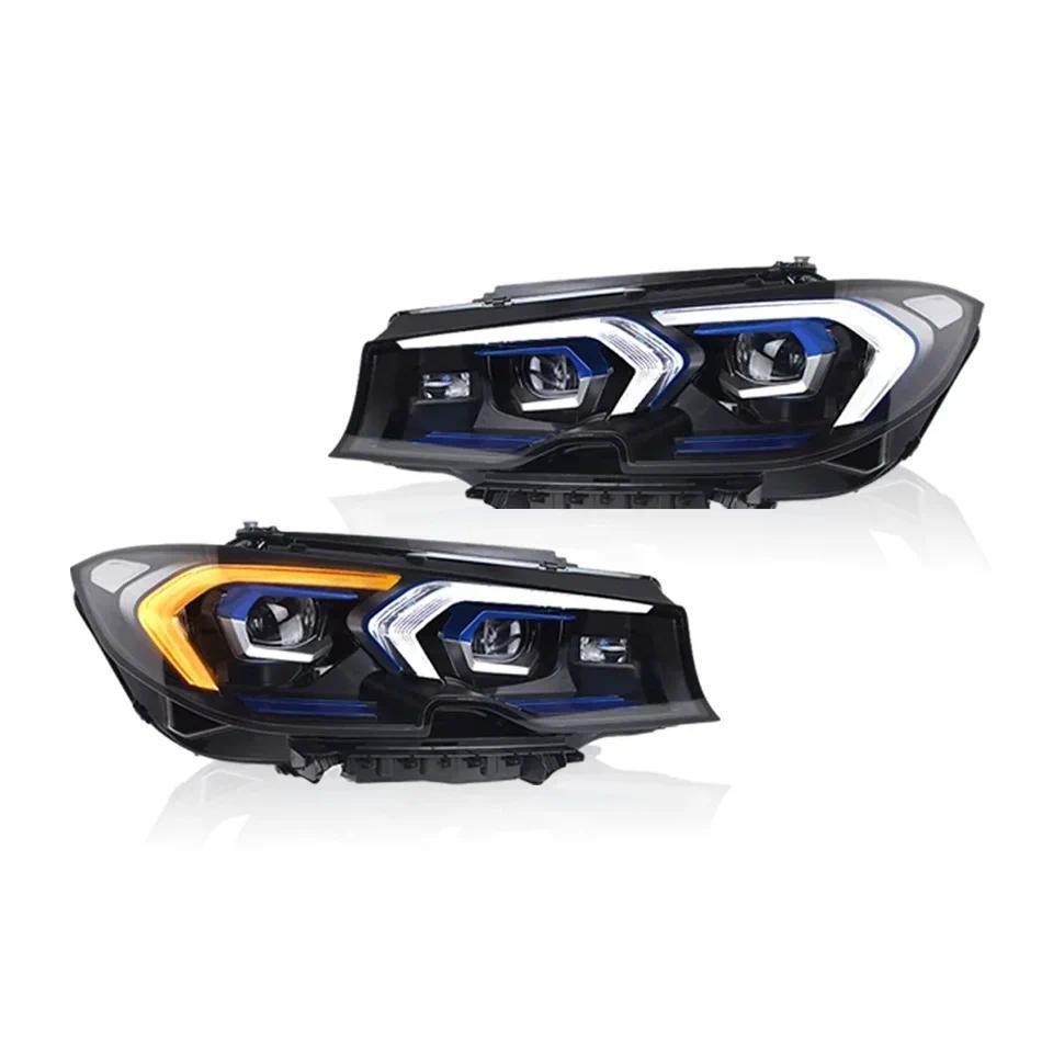 TYPY New LED Head Lamp Upgrade Mofied For BMW 3 Series G20 G28 Headlight 20192022 Dynamic Signal Hea