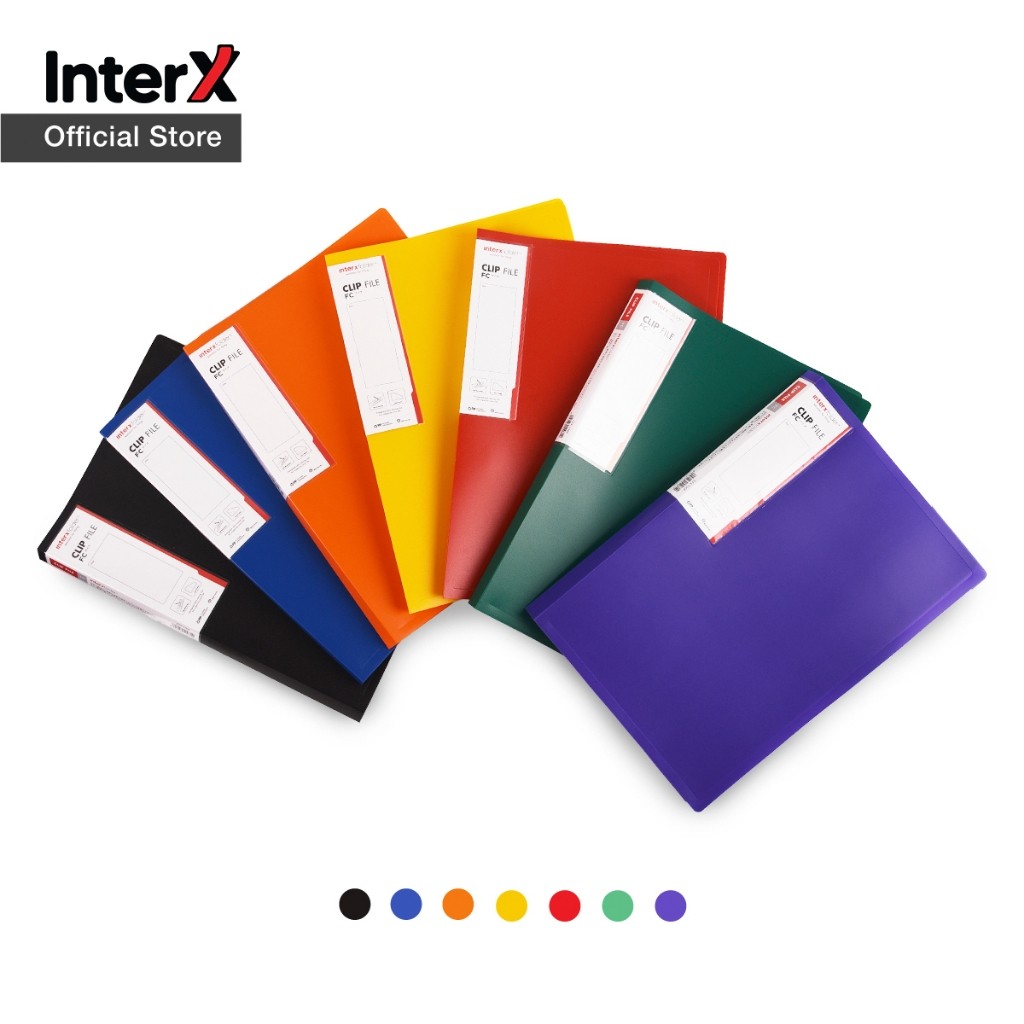 Clip File Inter X Kualitas PREMIUM / Map Jepit untuk skripsi / Folder Map Plastik Jepit Skripsi / Ma