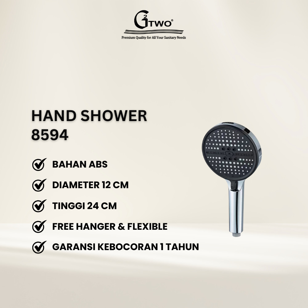 Hand Shower ABS GTWO (8594)