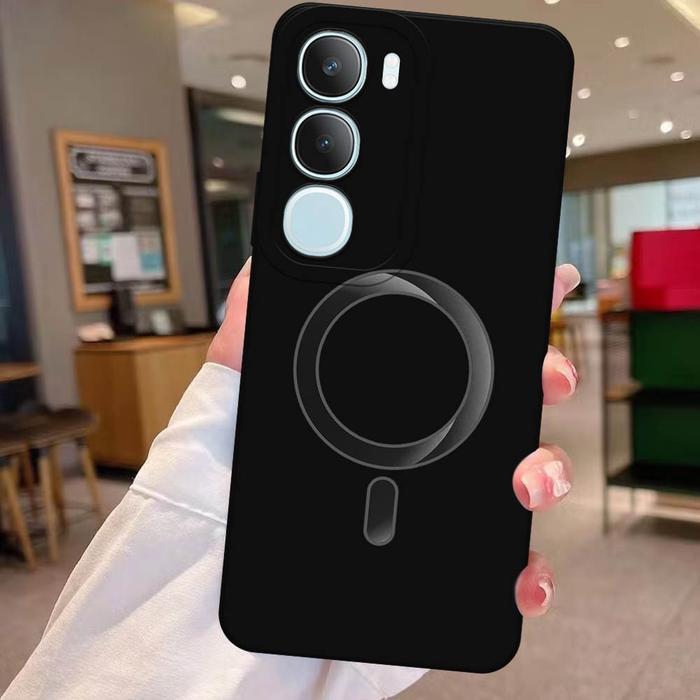 Softcase Kompatibel Untuk Vivo Y19s / Vivo Y19s Pro - Motif Magsafe Terbaru, Kesing Handphone, Silik