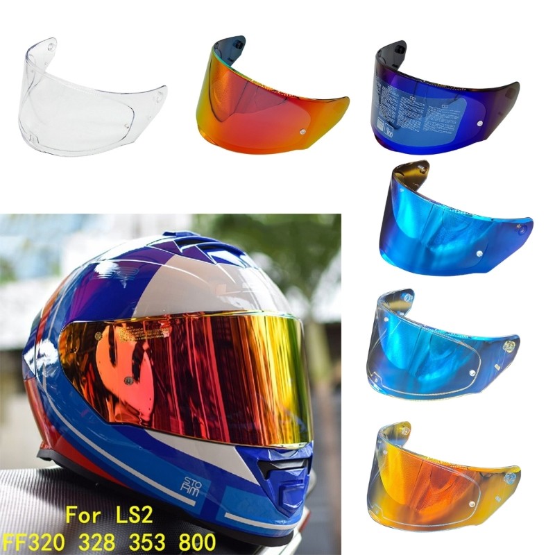 Motorcycle Helmet Lens Visor Helmet Glasses Lens Full face For ls2 FF353 320 328 800 ff320 ff353 ff8