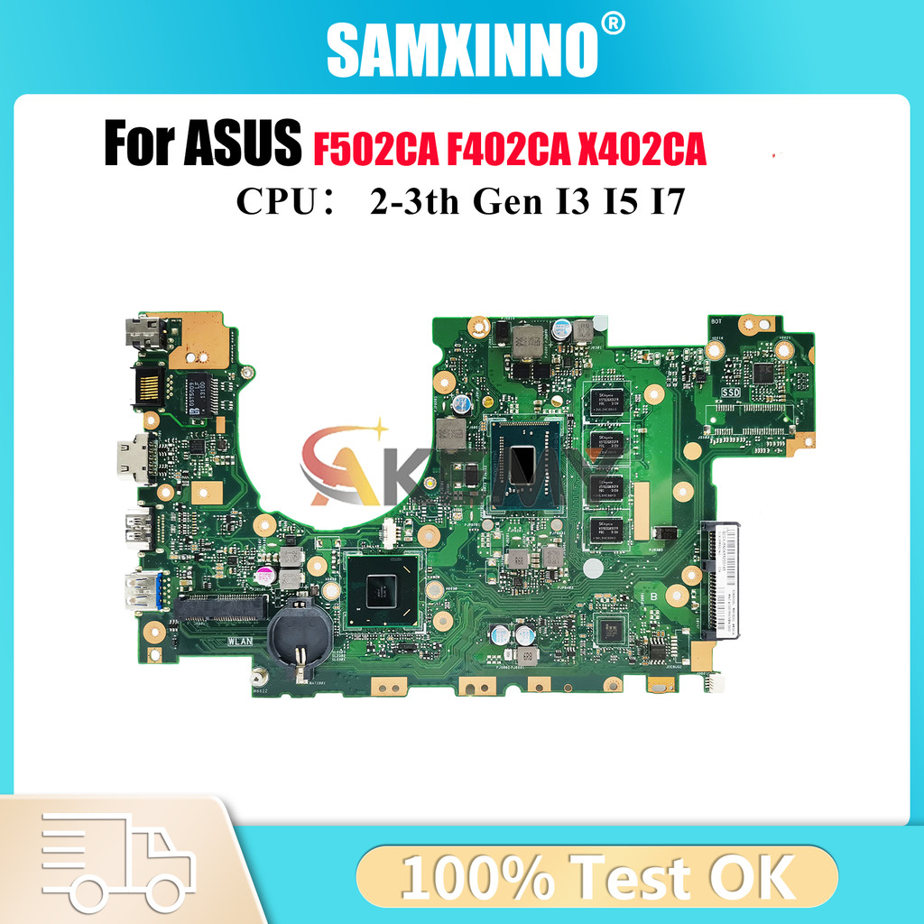 X402CA Laptop Motherboard For ASUS VivoBook F402CA F502CA X402C X402CA Notebook Mainboard With I3 I5