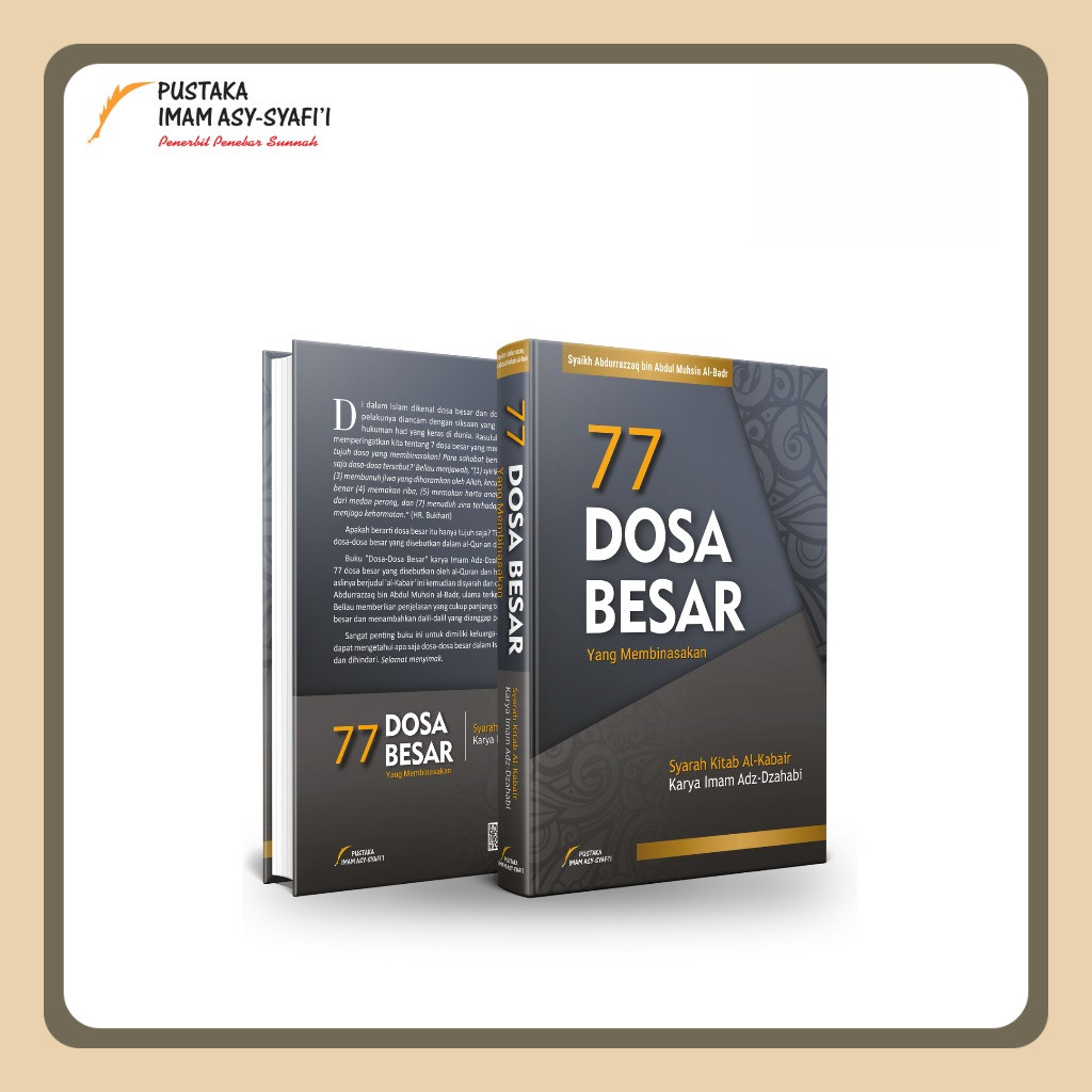 Pustaka Imam Syafii - Buku 77 Dosa Besar Yang Membinasakan - Original