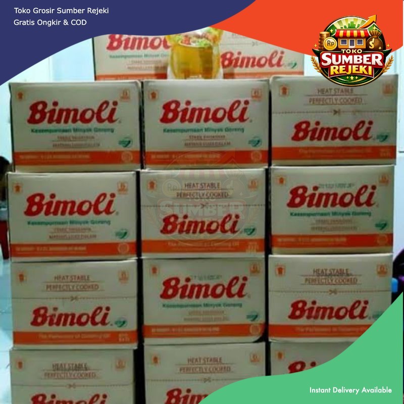 Promo Murah - Minyak Goreng Bimoli 2 Liter x 6 Pouch