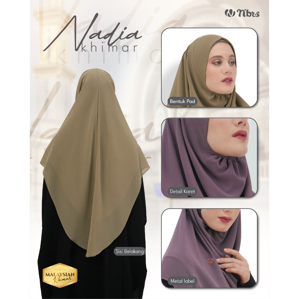 HIJAB NIBRAS INSTAN NADIA KHIMAR