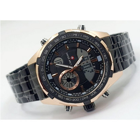 Termurah  Jam Tangan Pria Swiss Army 8718 Rantai