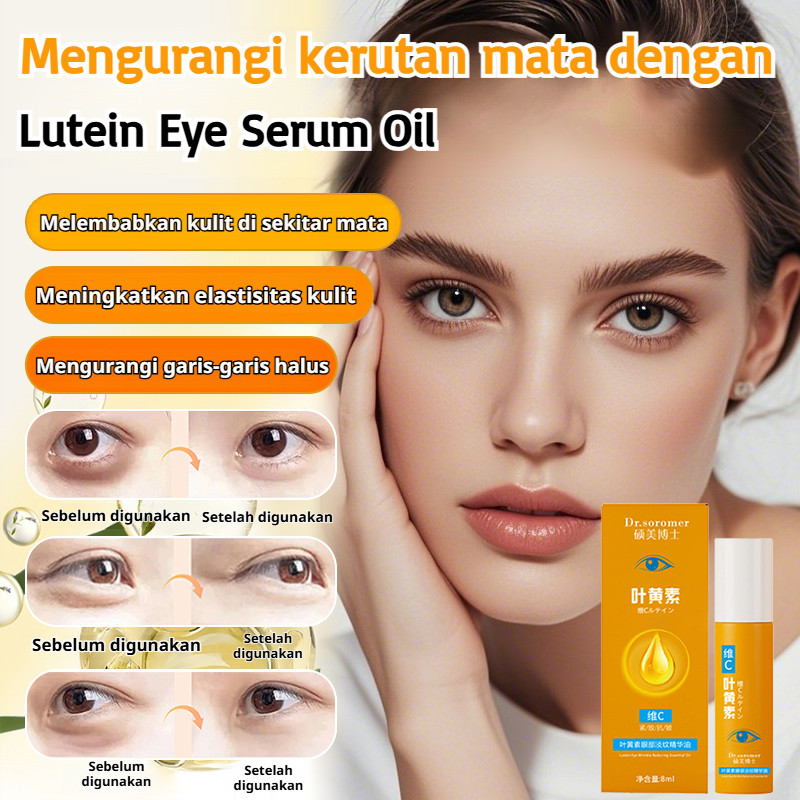 [Lutein Ampuh] Essen Minyak Mata Lutein Mengurangi Kerutan Eye Serum/Essens Mata/Perawatan Kulit Hal
