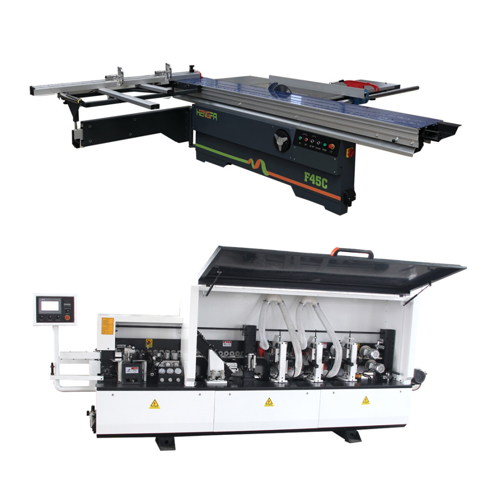 Combined Wood Working Machine Panel Saw Automatic Edge Banng Machine Wood Cutting Furniture Machine