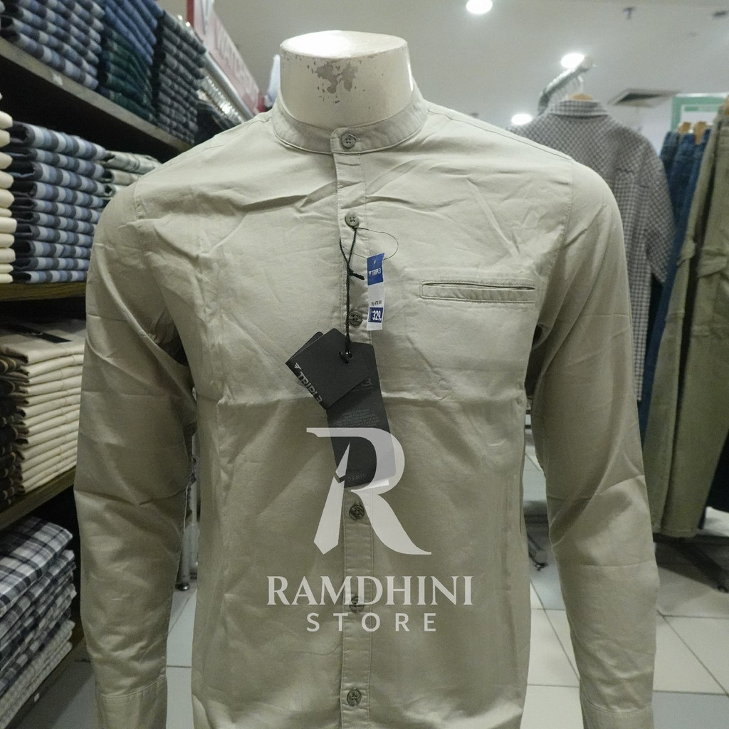 TRIPLE JEANS Kemeja Koko Long Sleeve LS.MC.415 1225