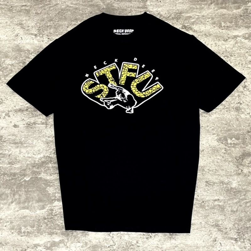 ORI Neck Deep - STFU South East Asia Tour 2022 Tshirt - Black | Official Merchandise