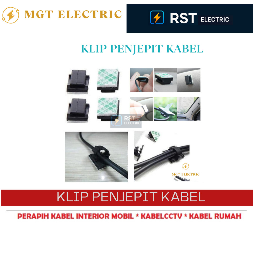 Klem Penjepit Kabel (ukuran besar)