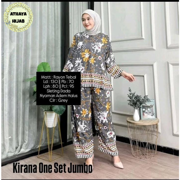 3112   KIRANA ONE SET JUMBO by ATHAYA