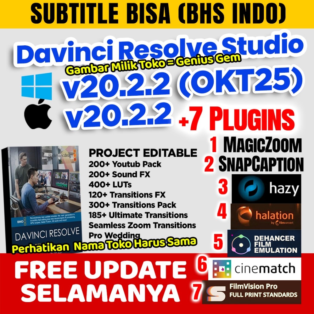 Davinci Resolve Studio UPDATE SELAMA NYA
