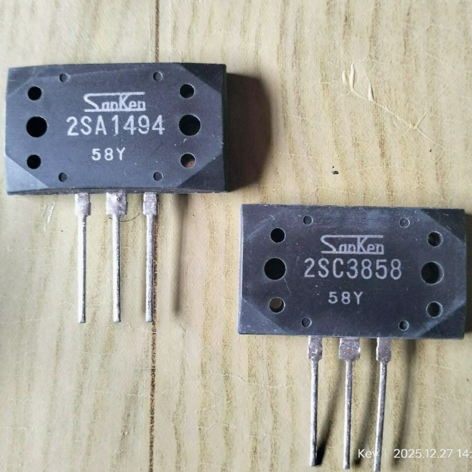 Transistor Tr Final Sanken 58Y SA1494 SC3858 A1494 C3858 Satu Set