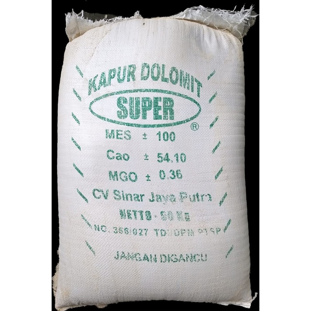 Pupuk Kapur Dolomit Karung 50 kg