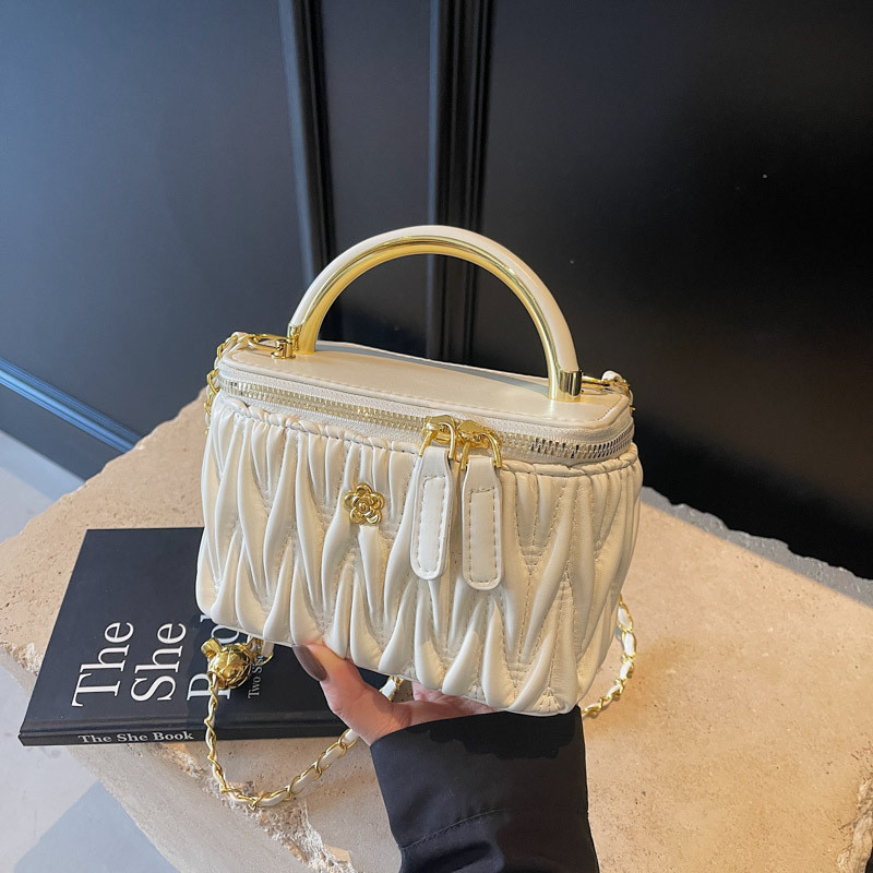 [Saror]Tas selempang tunggal berlapis gaya baru terinspirasi Chanel tas selempang sederhana