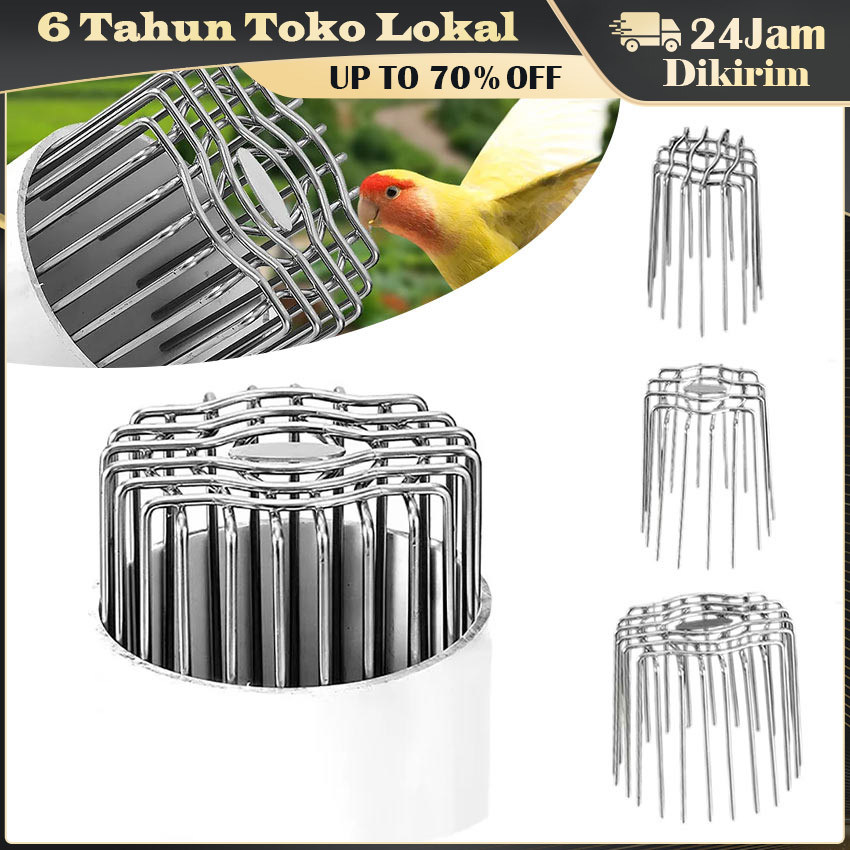 Saringan Talang Air Atap Stainless 304 / Roof Drain Filter Anti Sumbat / Pilihan Ukuran 50 75 110mm 