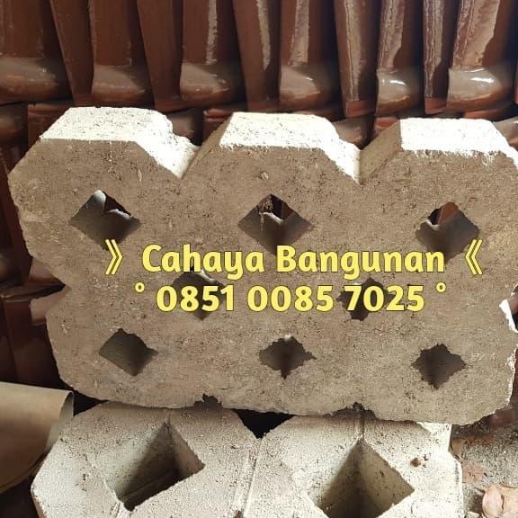 PAVING BLOK GRASS BLOCK Gress Batu Rumput Beton Lantai Taman 8 Lubang