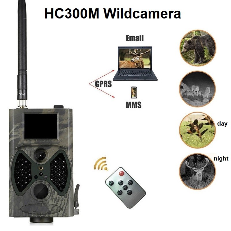 Celluar Hunting Camera  MMS SMTP Email 16MP 1080P Photo Trap Night Vision Wildlife Infrared Trail Ca