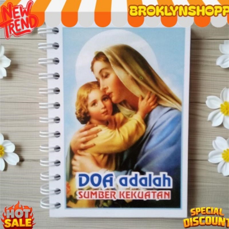 Buku Katolik Doa Adalah Sumber Kekuatan Kumpulan Doa Novena Tiga Salam Maria Rosario Jalan Salib SAL