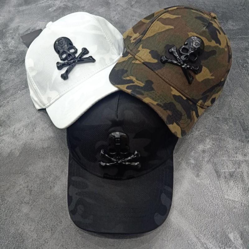 Topi Philipp Plein CAMO Topi Baseball Premium Quality