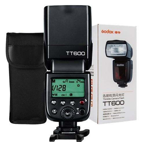 Paket Flash GODOX TT600 + Trigger Godox X2T For Canon Nikon Fujifilm - Flash Only, Canon