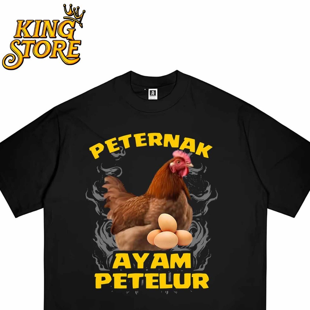 KAOS PETERNAK AYAM PETELUR IKA BISA SUKSES SAAT MUDA KENAPA HARUS MENUNGGU MASA TUA BISA COD