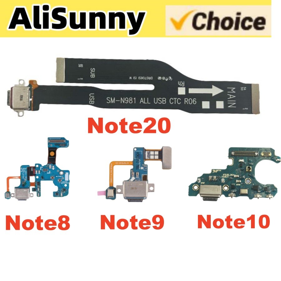 Charging Dock Flex Cable for SamSung Galaxy Note 20 Note10 9 8 Note5 N981 N970 N960F N950F USB Charg