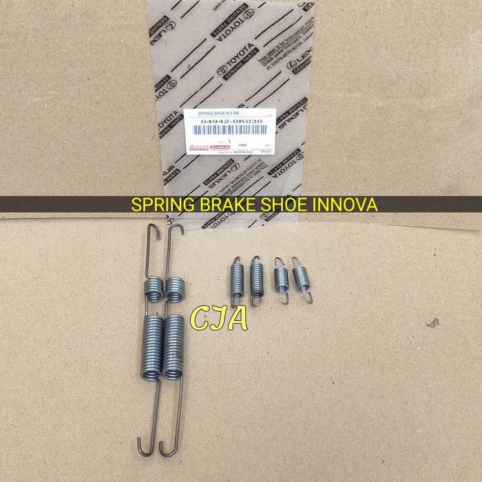 SPRING BRAKE SHOE/ PER KAMPAS REM BELAKANG INNOVA BENSIN/INNOVA DIESEL 2004-2014