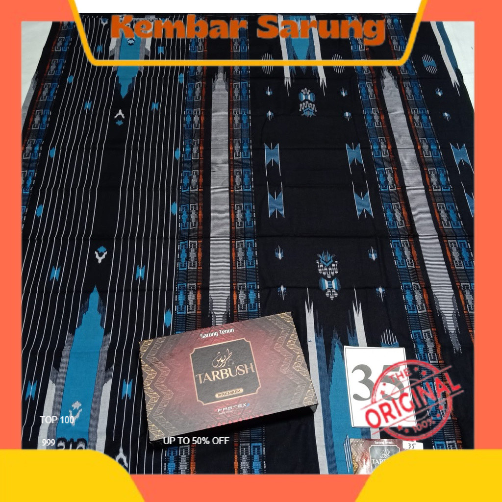COD SARUNG TARBUSH UKHUWAH PREMIUM JACQUARD / SARUNG LAKI LAKI DEWASA
